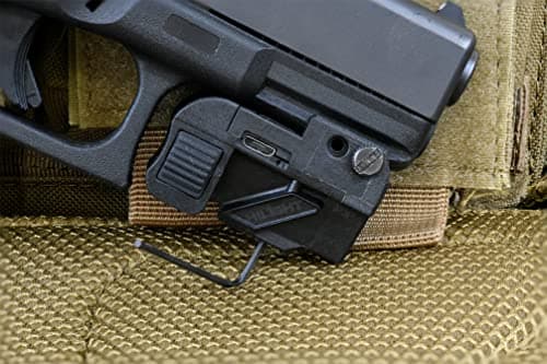 HiLight P3P Purple Laser Beam for Compact Pistol Compatible Portable, Military Grade Aluminum Ultra Low Profile Purple Dot Sight for Glock Pistol Hand - Thumbnail 2