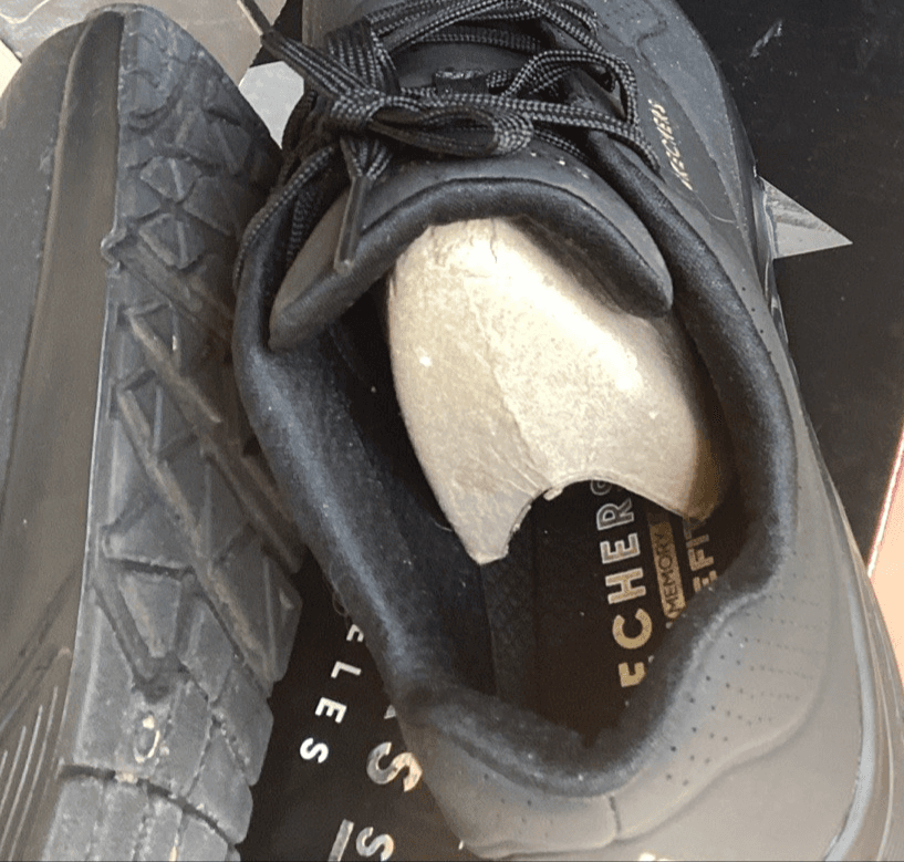 Skechers Uno Stand on Air Women's Size 10 Wide Fit Black Shoes 73690W BBK - Thumbnail 4