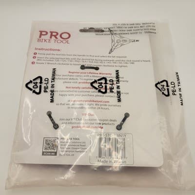 PRO BIKE TOOL 13-in-1 Multi Wrench & CO2 Inflator Set - NEW - Thumbnail 5