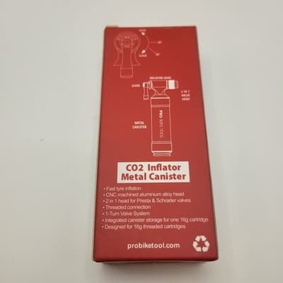 PRO BIKE TOOL 13-in-1 Multi Wrench & CO2 Inflator Set - NEW - Thumbnail 7