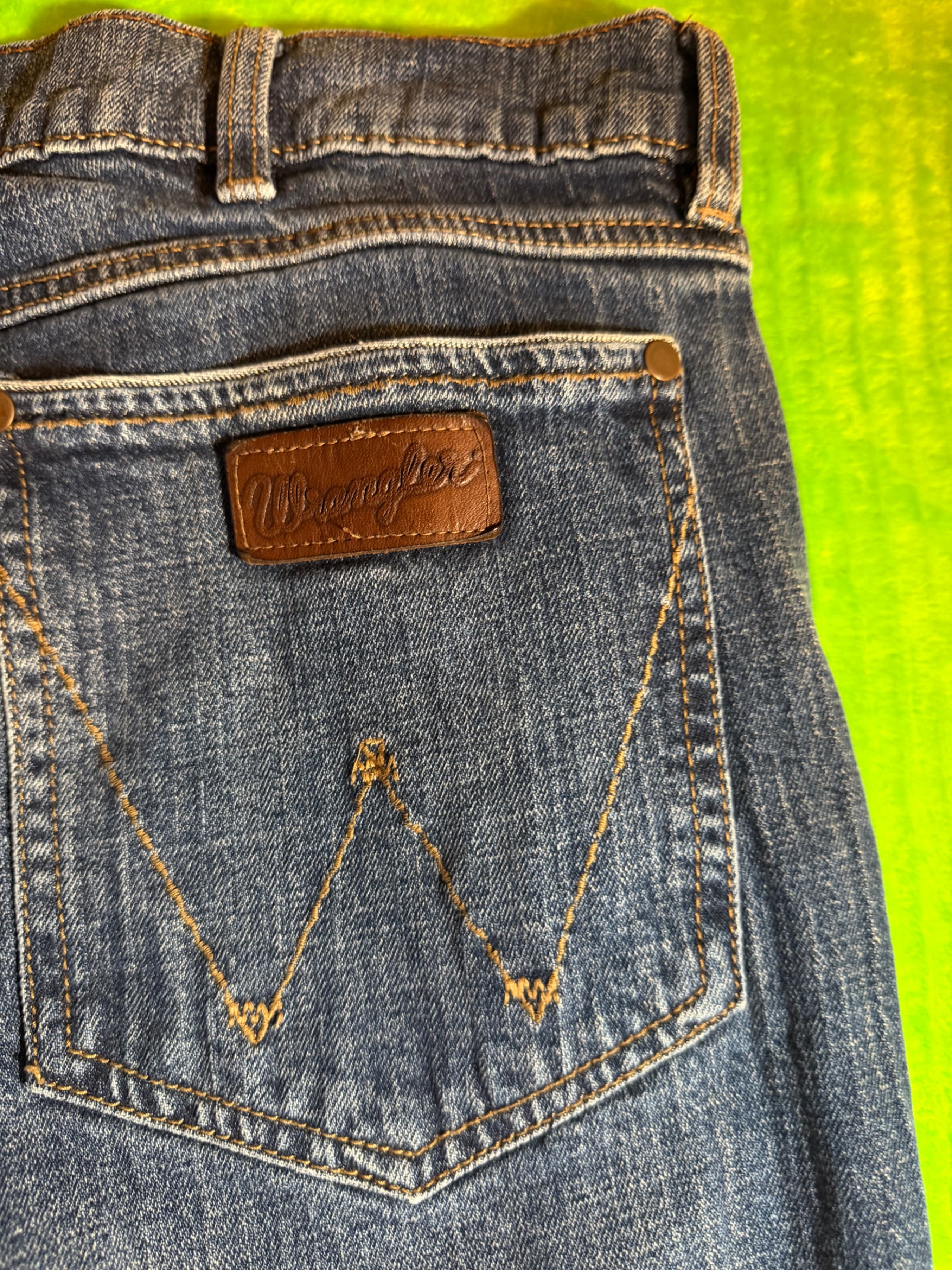 Wrangler Retro Relaxed Boot Jeans 34x34 Medium Wash Denim - Thumbnail 5