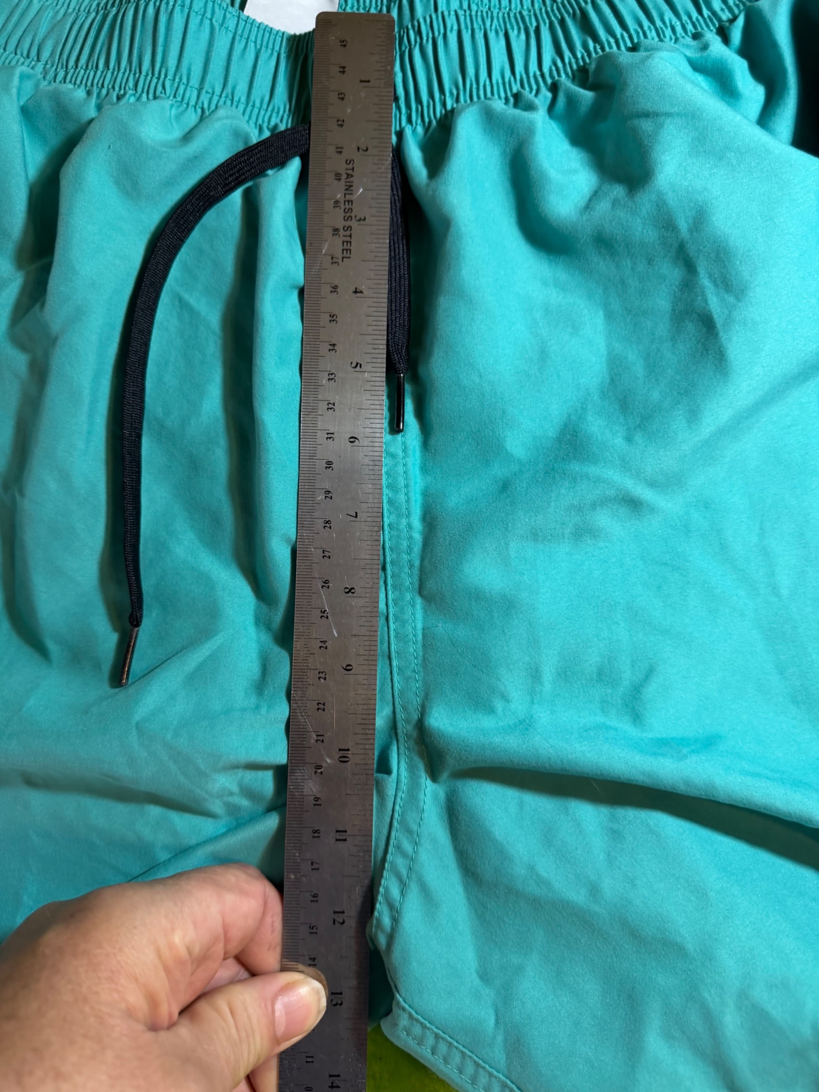 Nike Men's XXL Teal Swim Shorts with Logo - Thumbnail 7