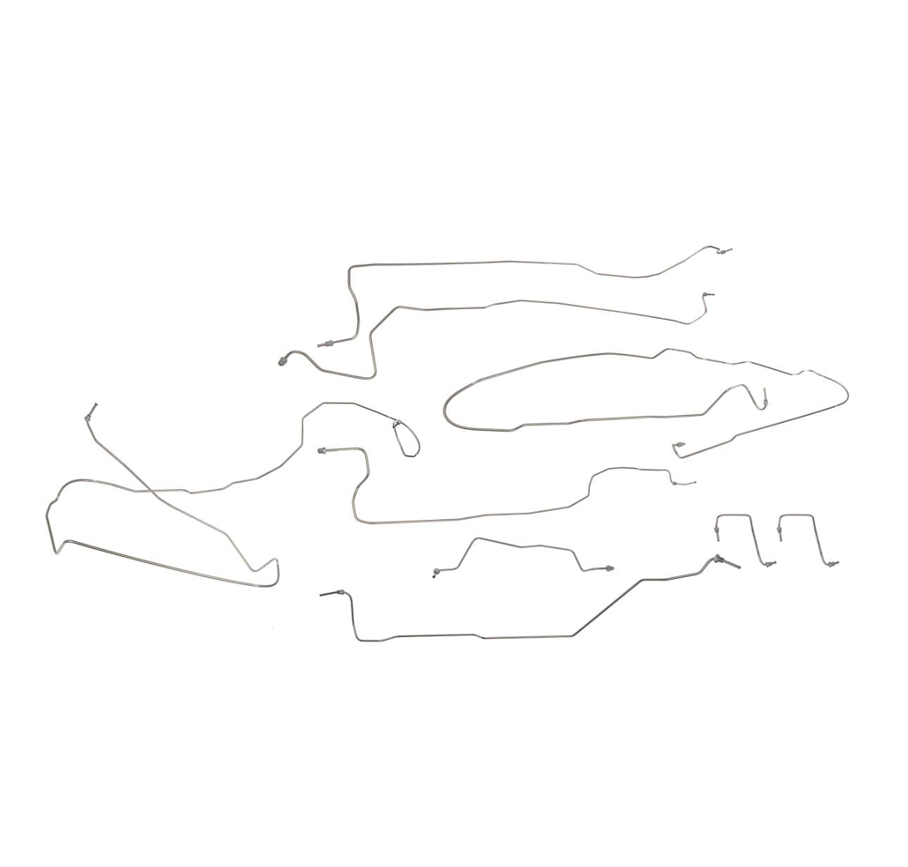 Dorman 919-115 Stainless Steel Brake Line Kit-Fits 2003-04 Chevy Silverado 1500 and 2003-04 GMC Sierra 1500 vehicles. - Image 1
