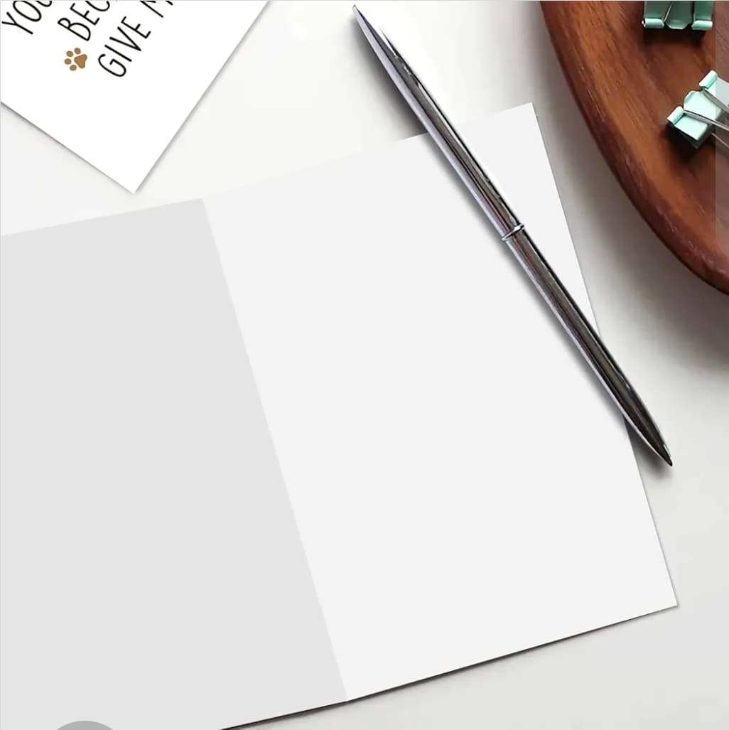 Funny Father's Day Card with Red Envelope 8x5.3 Inches - Thumbnail 5