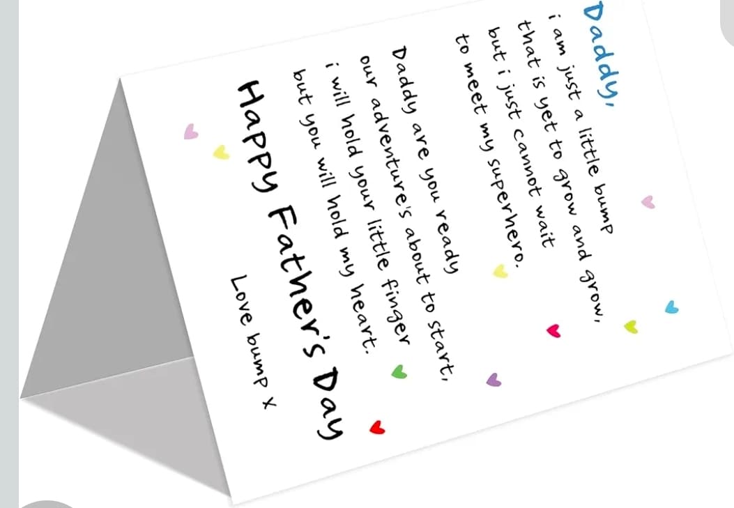Father's Day Card from Bump with Red Envelope - Thumbnail 5