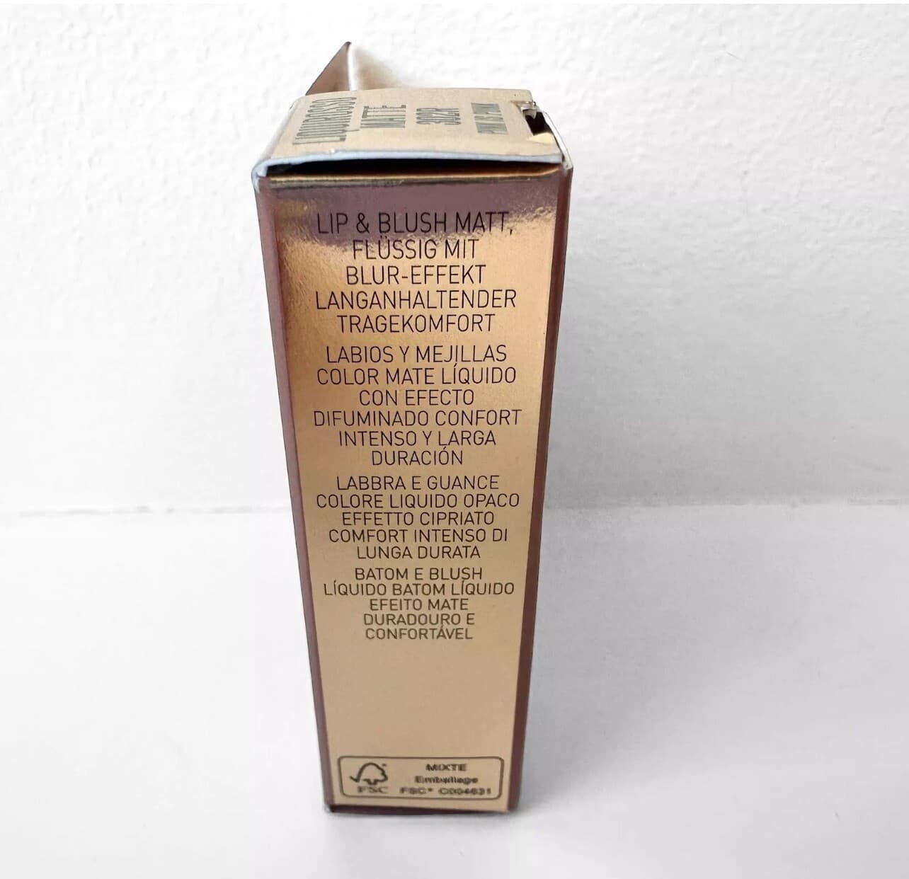 Valentino Liquirosso Lip & Blush Blur Liquid Matte PINK IS PUNK MINI 0.1oz New - Thumbnail 4