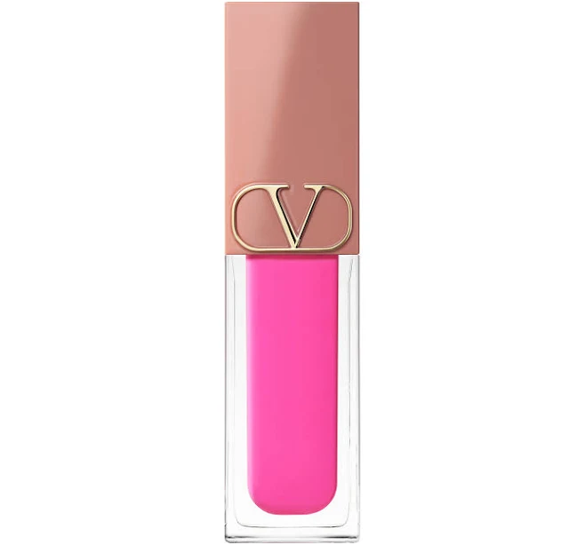 Valentino Liquirosso Lip & Blush Blur Liquid Matte PINK IS PUNK MINI 0.1oz New - Thumbnail 5