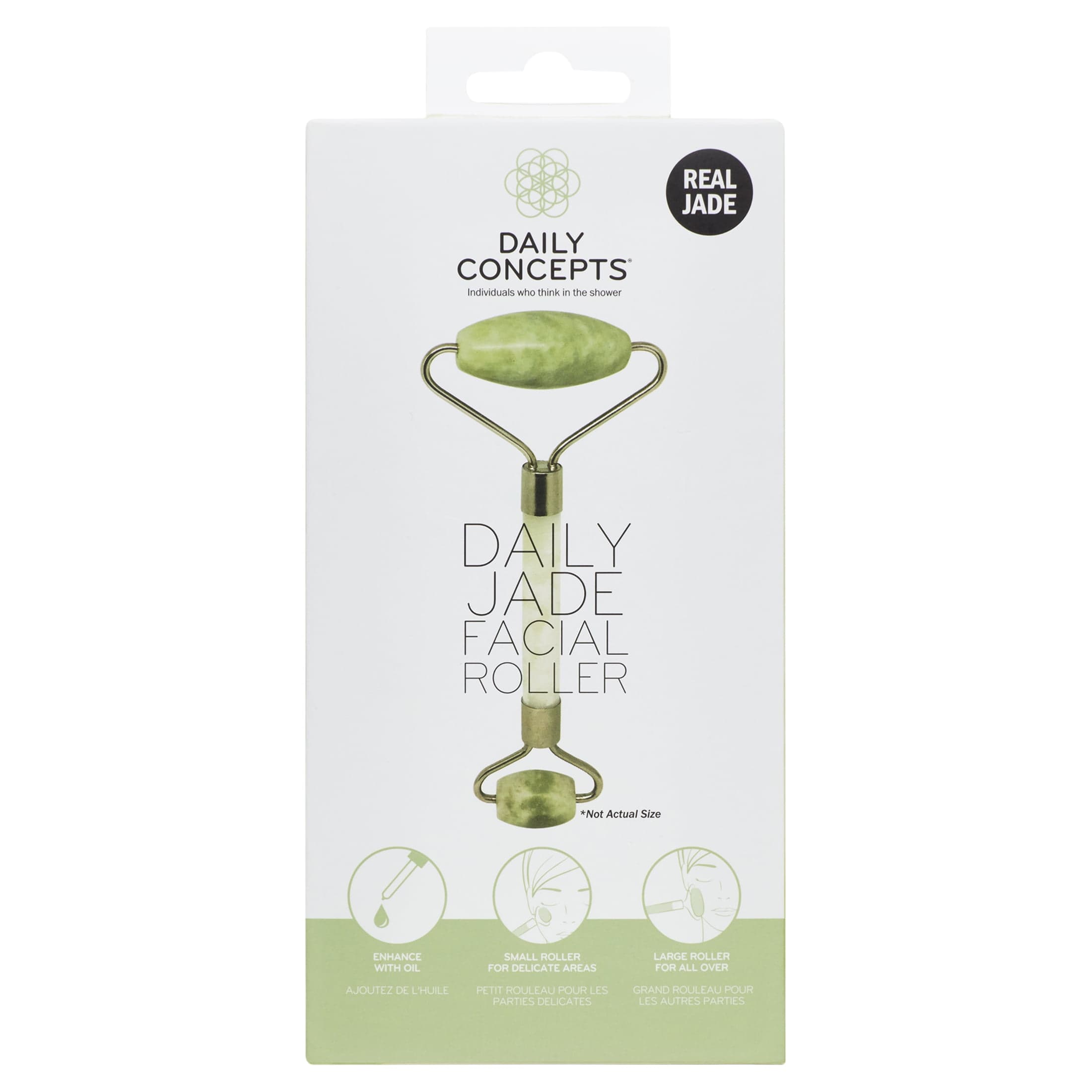 Daily Concepts Daily Concepts Jade Face Roller Set (Green) - 60ml - Thumbnail 4