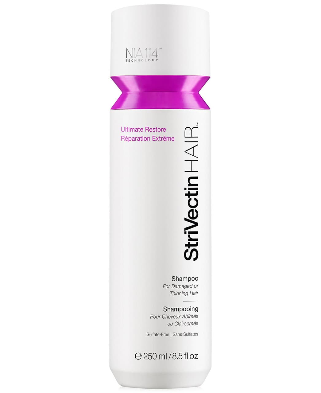 Strivectin Hair NIA114 Technology  Ultimate Restore  1 Oz Shampoo and 1 Oz Conditioner - Thumbnail 7