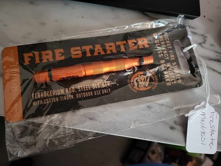POCKET FIRE STARTER MULTI-TOOL for Camping - Image 1