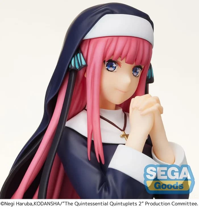 The Quintessential Quintuplets ∬ Nino Nakano: Nun Ver. Super Premium Figure - Image 1
