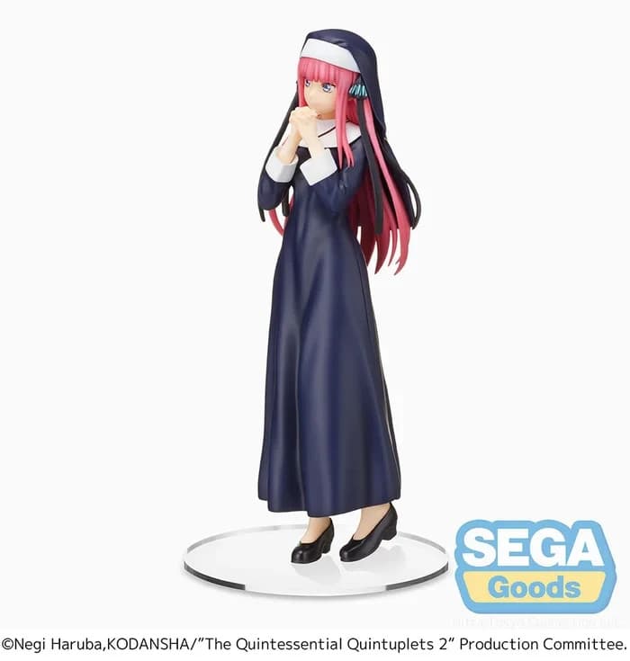 The Quintessential Quintuplets ∬ Nino Nakano: Nun Ver. Super Premium Figure - Thumbnail 3
