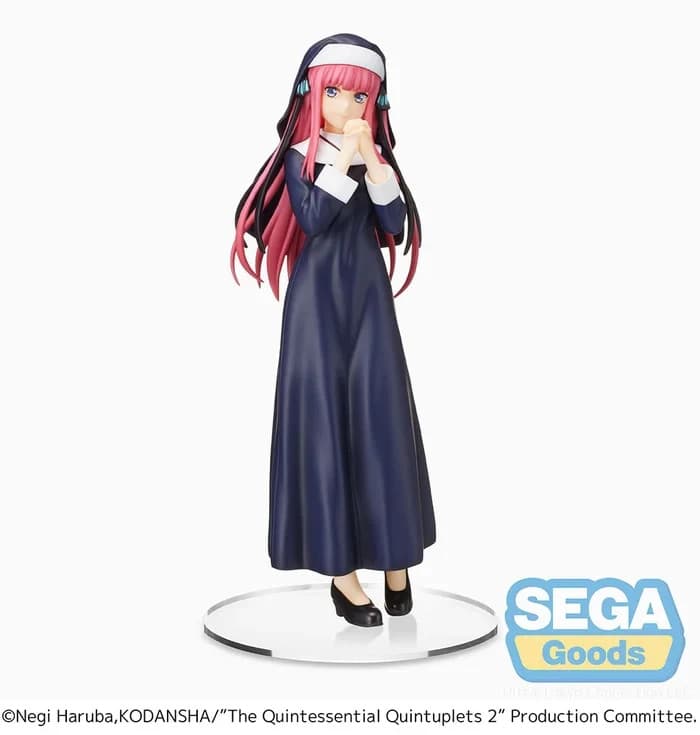 The Quintessential Quintuplets ∬ Nino Nakano: Nun Ver. Super Premium Figure - Thumbnail 4