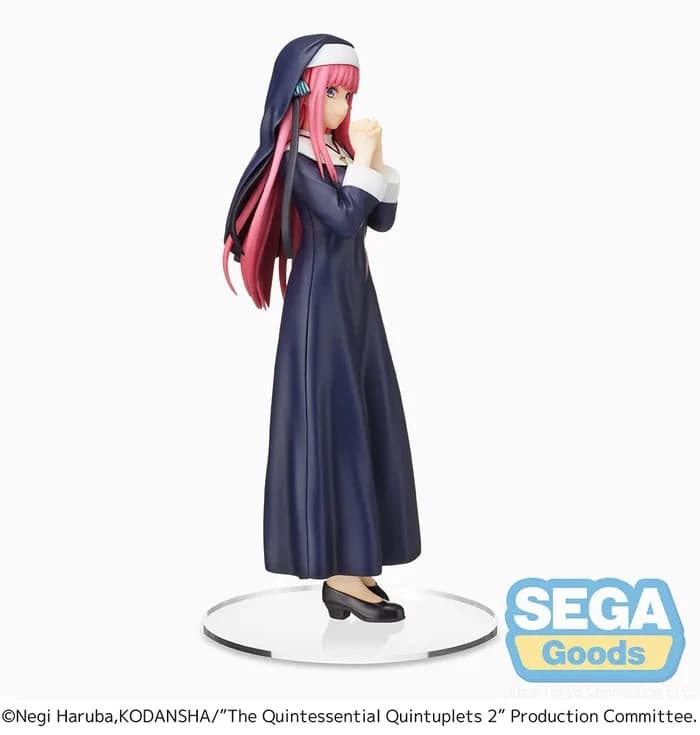 The Quintessential Quintuplets ∬ Nino Nakano: Nun Ver. Super Premium Figure - Thumbnail 5