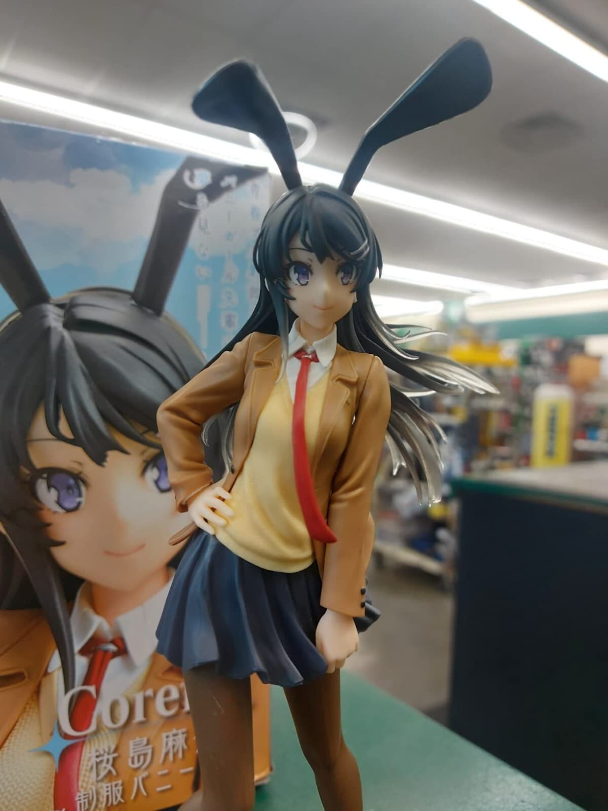 Taito Rascal Series Coreful Figure Sakurajima Mai Uniform Bunny ver Prize Figure - Thumbnail 9