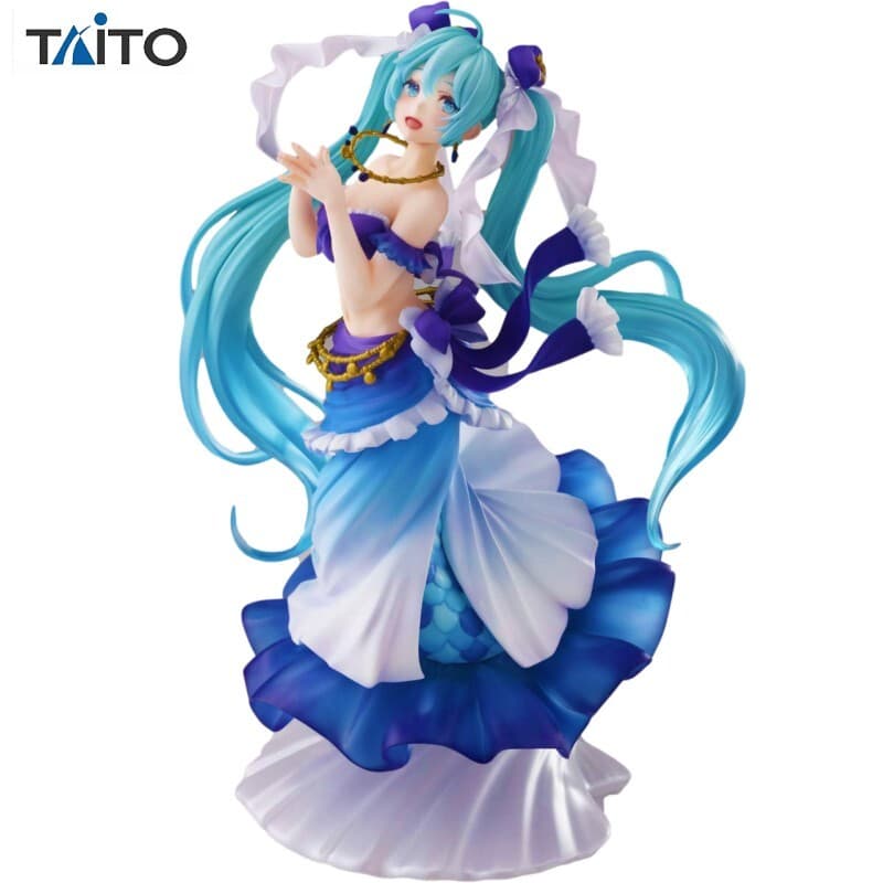Taito Hatsune Miku Figure AMP Princess Mermaid Ver. New Original packaging - Image 1