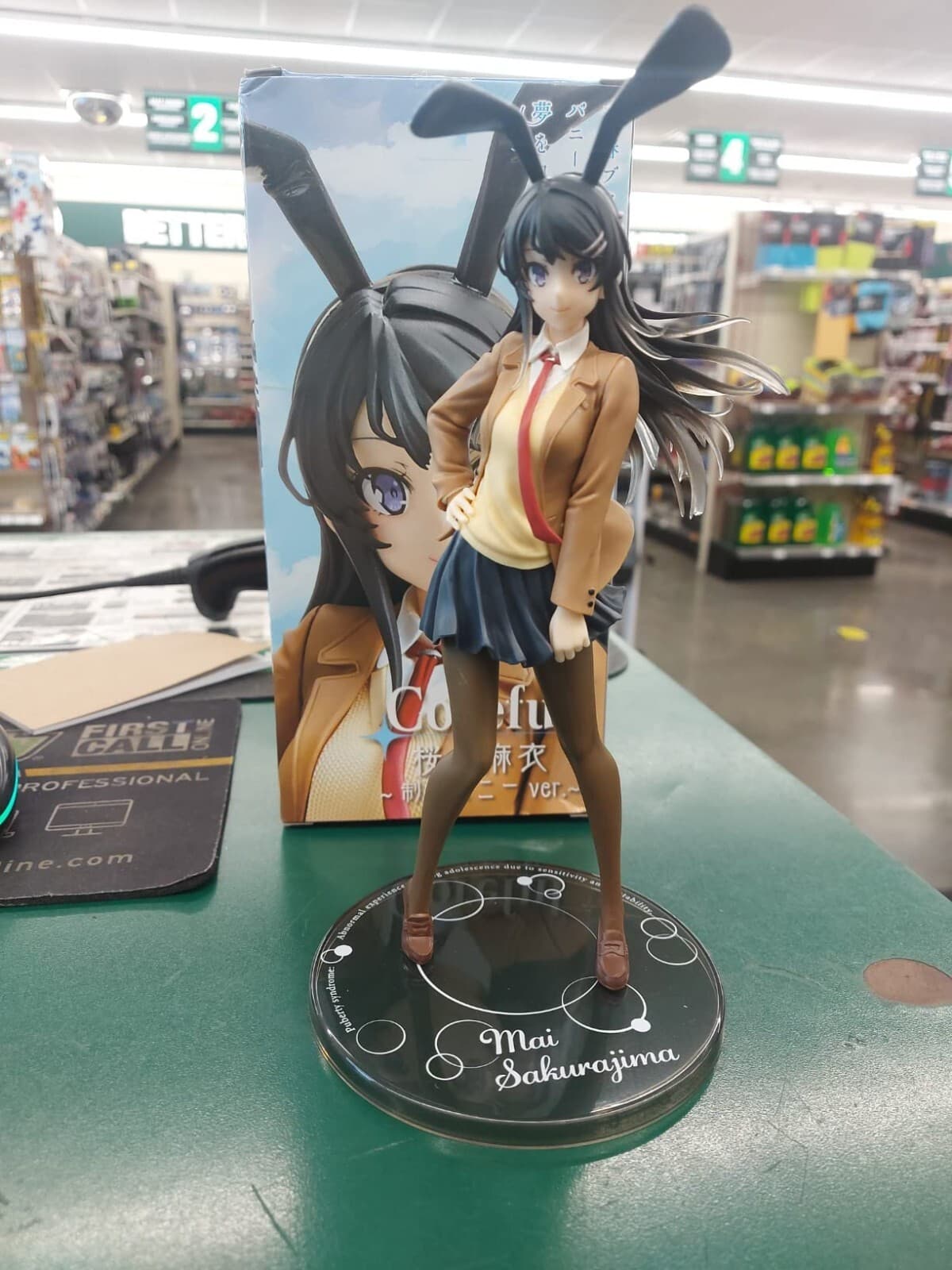 Taito Rascal Series Coreful Figure Sakurajima Mai Uniform Bunny ver Prize Figure - Thumbnail 10