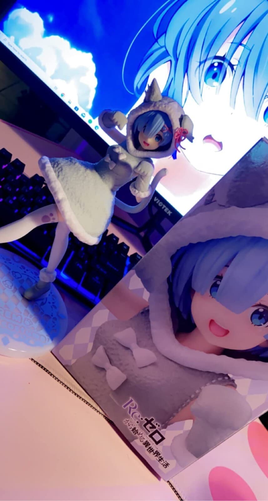 Re:Zero Starting Life in Another World Rem Puck Image ver. Coreful Figure Taito - Thumbnail 4