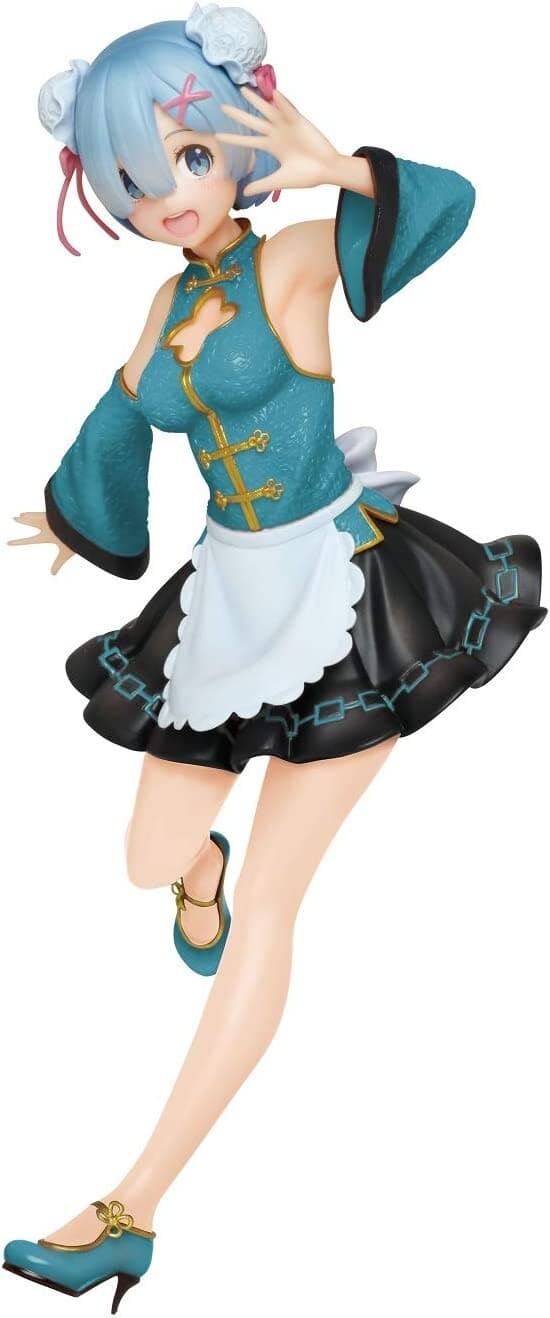 Taito Re:Zero Precious Figure Rem Mandarin Maid ver. Renewal, Multiple Colors... - Image 1