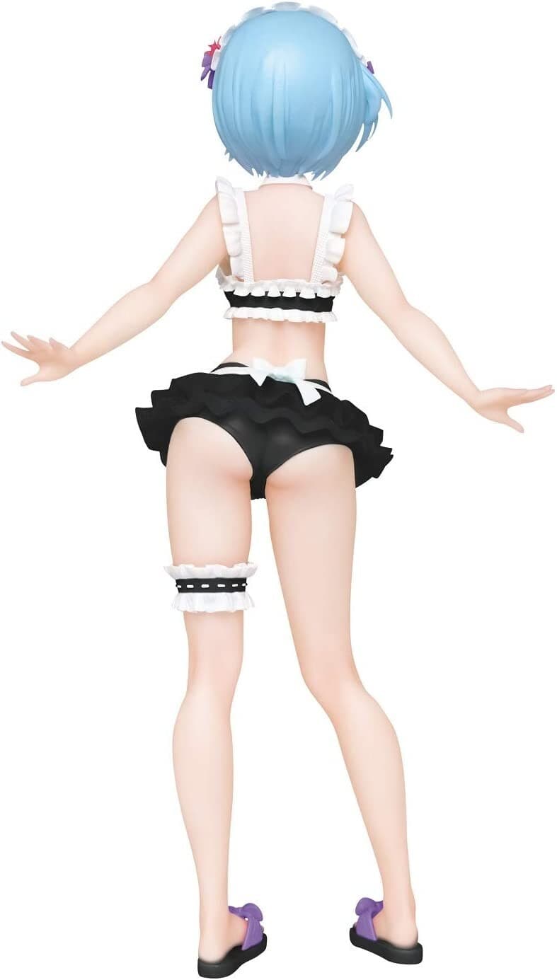 Taito ReZero Precious Figure Rem Maid Swimwear Ver Renewal, Multiple Colors - Thumbnail 2