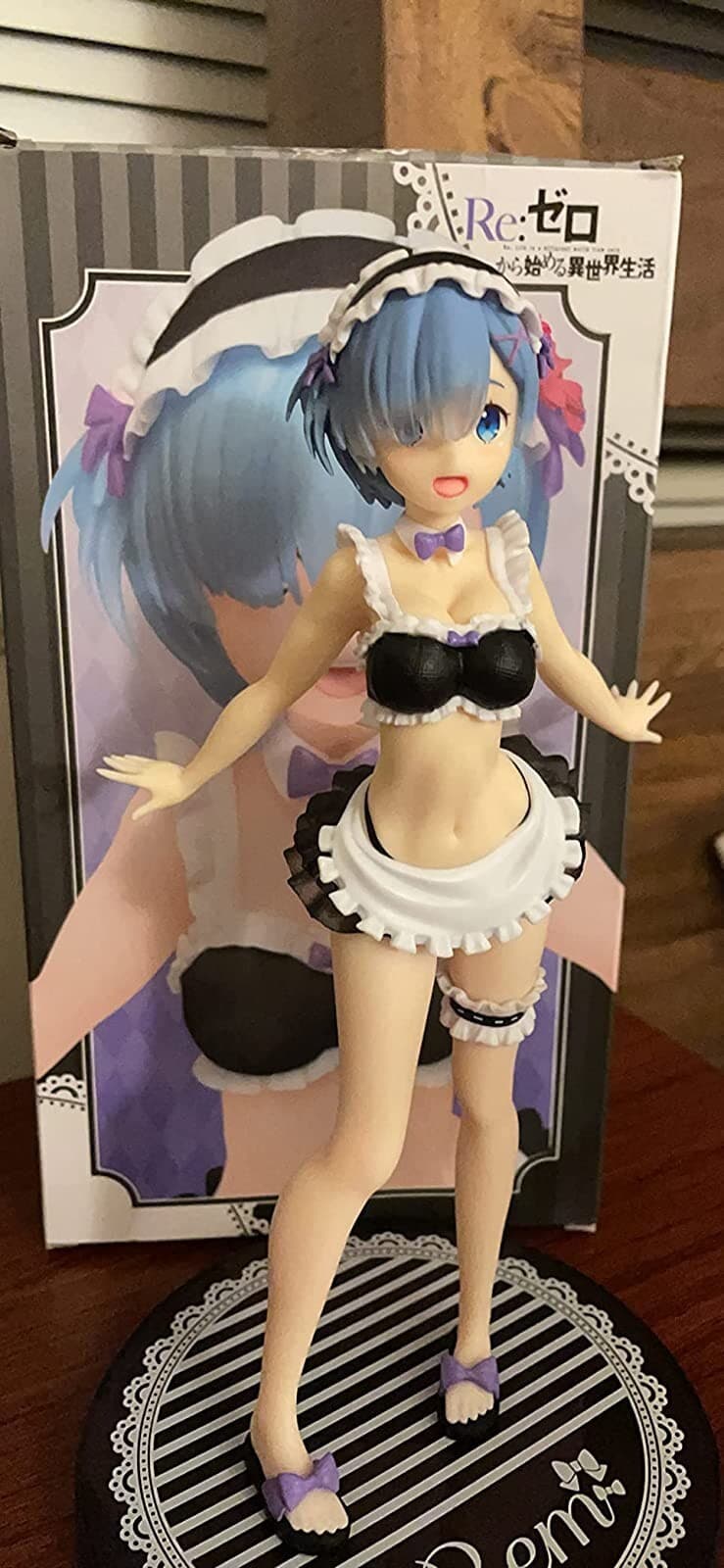 Taito ReZero Precious Figure Rem Maid Swimwear Ver Renewal, Multiple Colors - Thumbnail 6