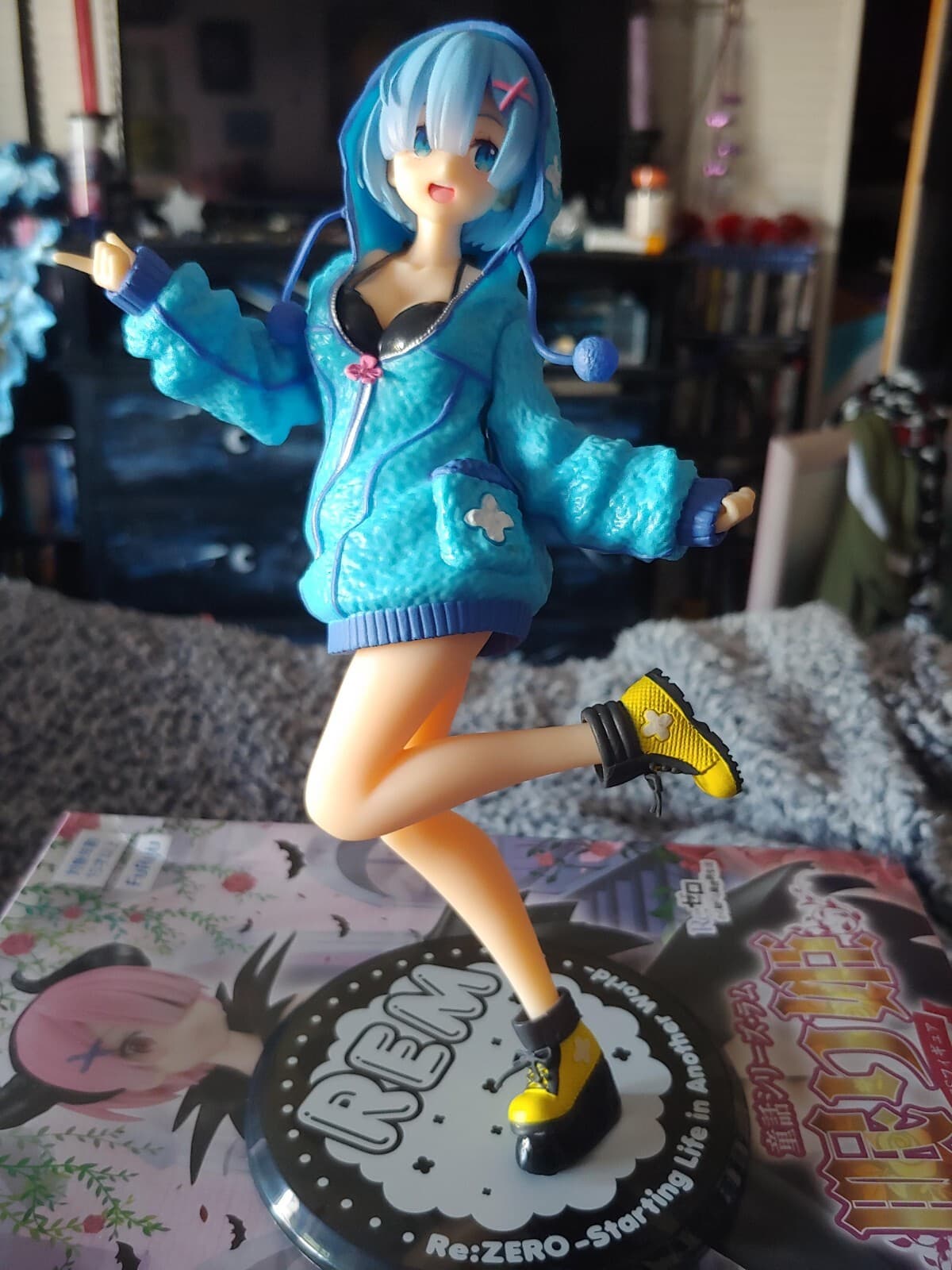 Taito Re Zero -Starting Life in Another World- Rem Precious Figure Fluffy Parka - Thumbnail 8