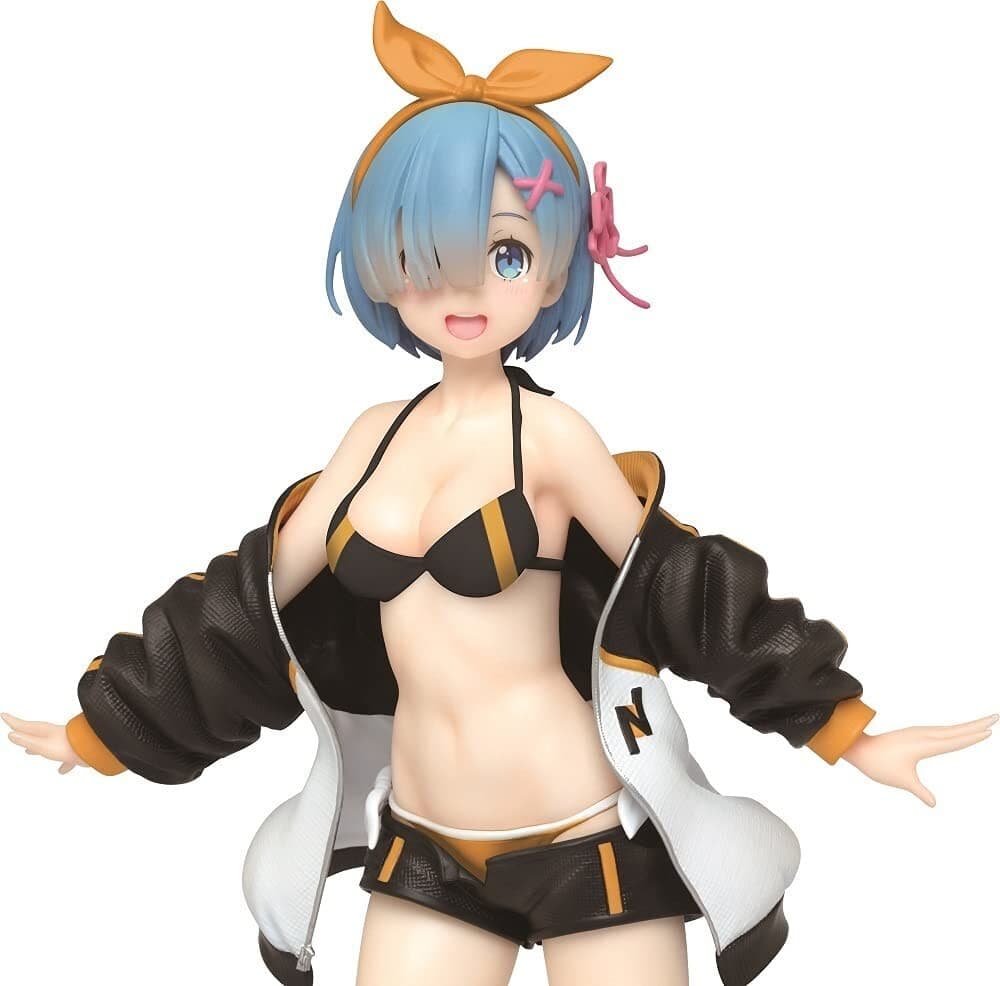 Taito ReZero Precious Figure - Rem~Jumper Swimsuit ver~ ~Renewal~ Prize Figure - Thumbnail 4