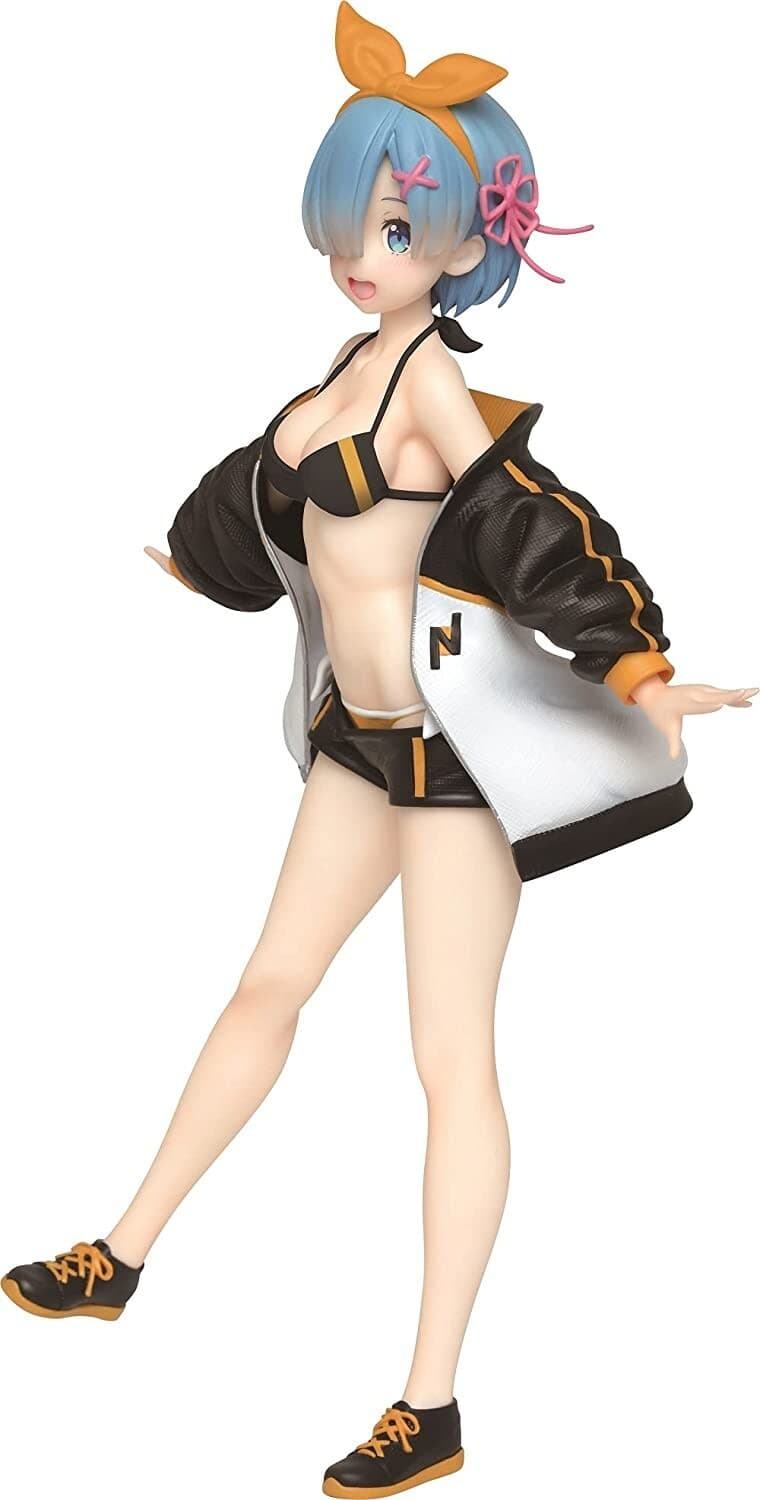 Taito ReZero Precious Figure - Rem~Jumper Swimsuit ver~ ~Renewal~ Prize Figure - Thumbnail 2