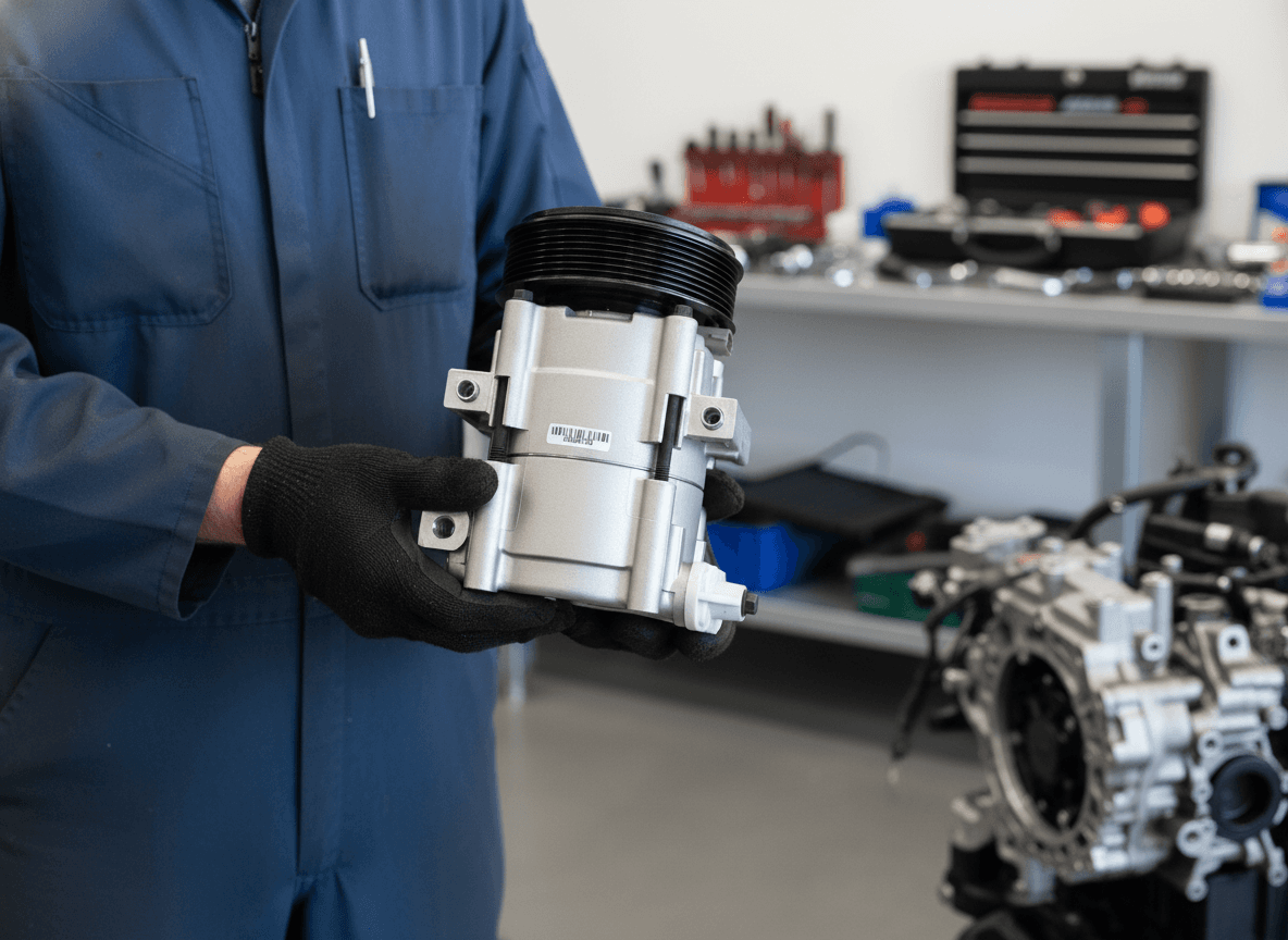 Motorcraft OEM AC Compressor for Honda Civic 1.8L 2006-2011 - Thumbnail 4