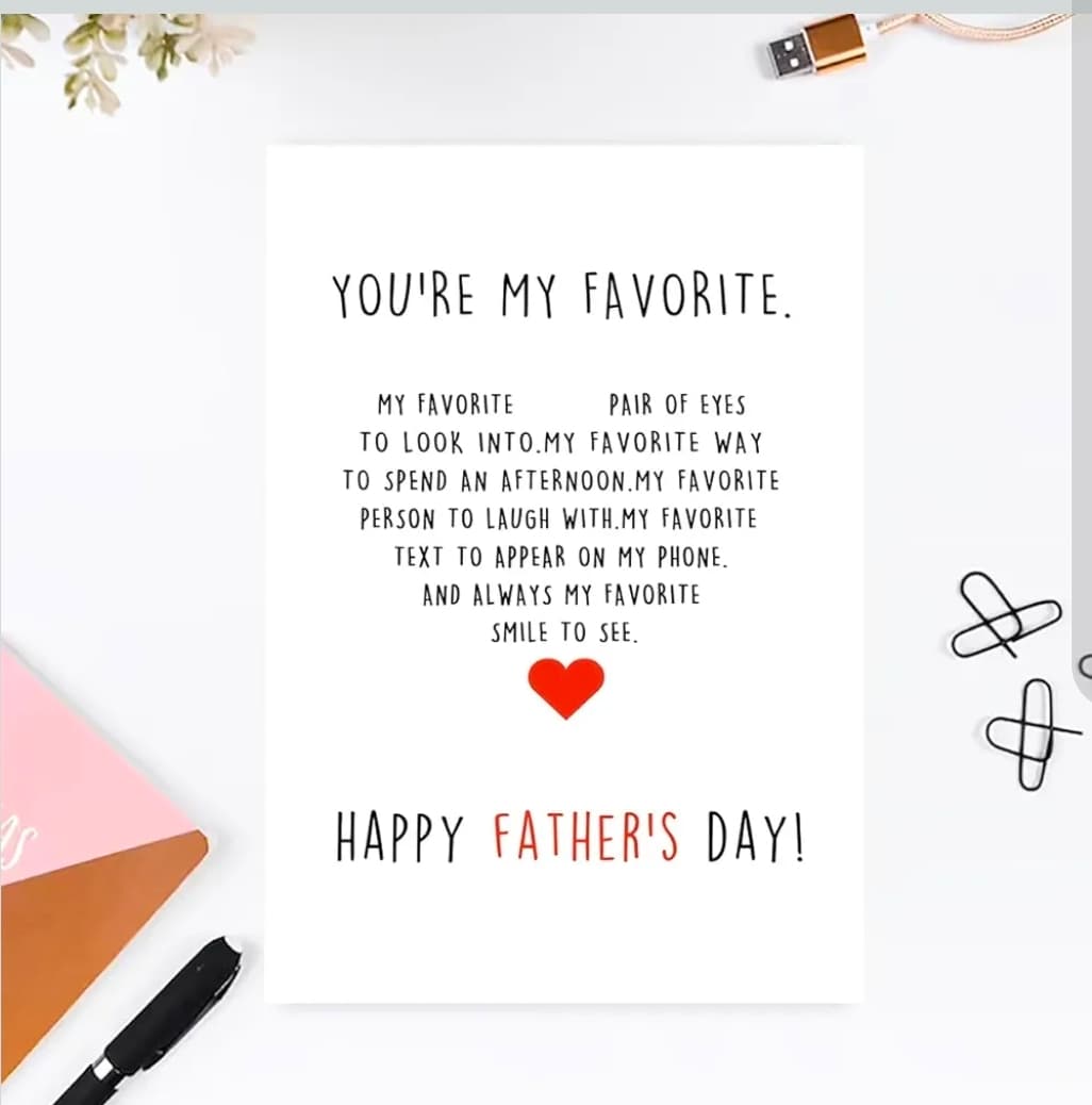 Father's Day Card with Heartfelt Message - Thumbnail 5