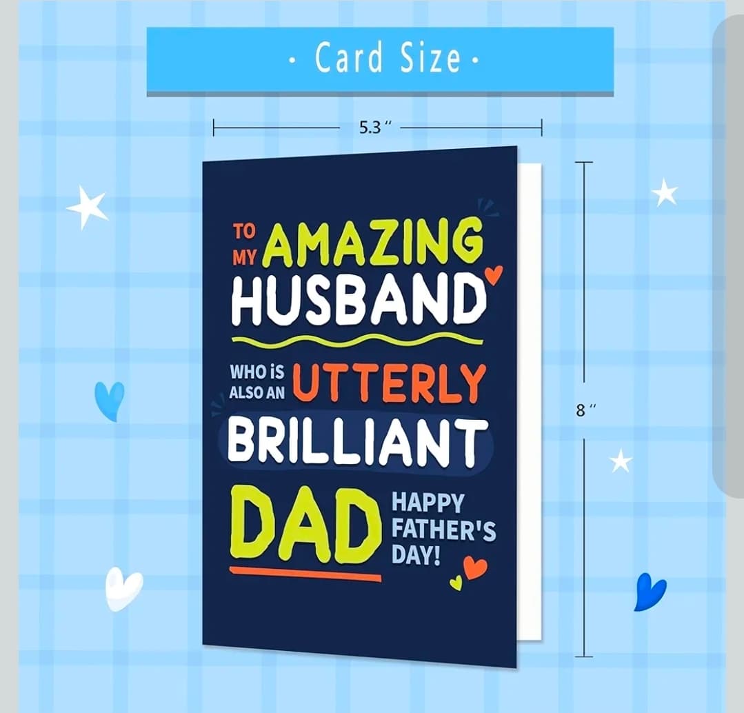 Father's Day Card for Husband with Heartfelt Message - Thumbnail 3