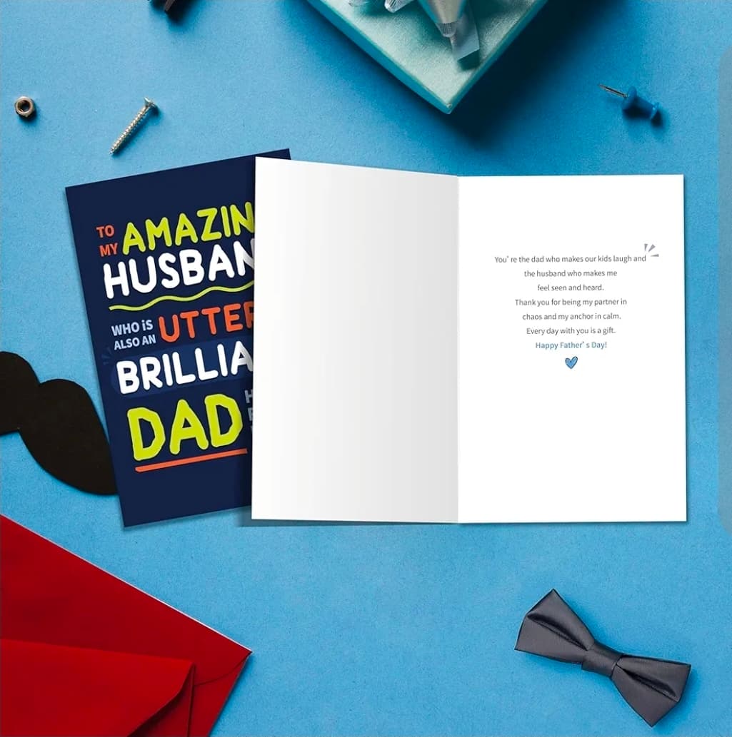 Father's Day Card for Husband with Heartfelt Message - Thumbnail 5