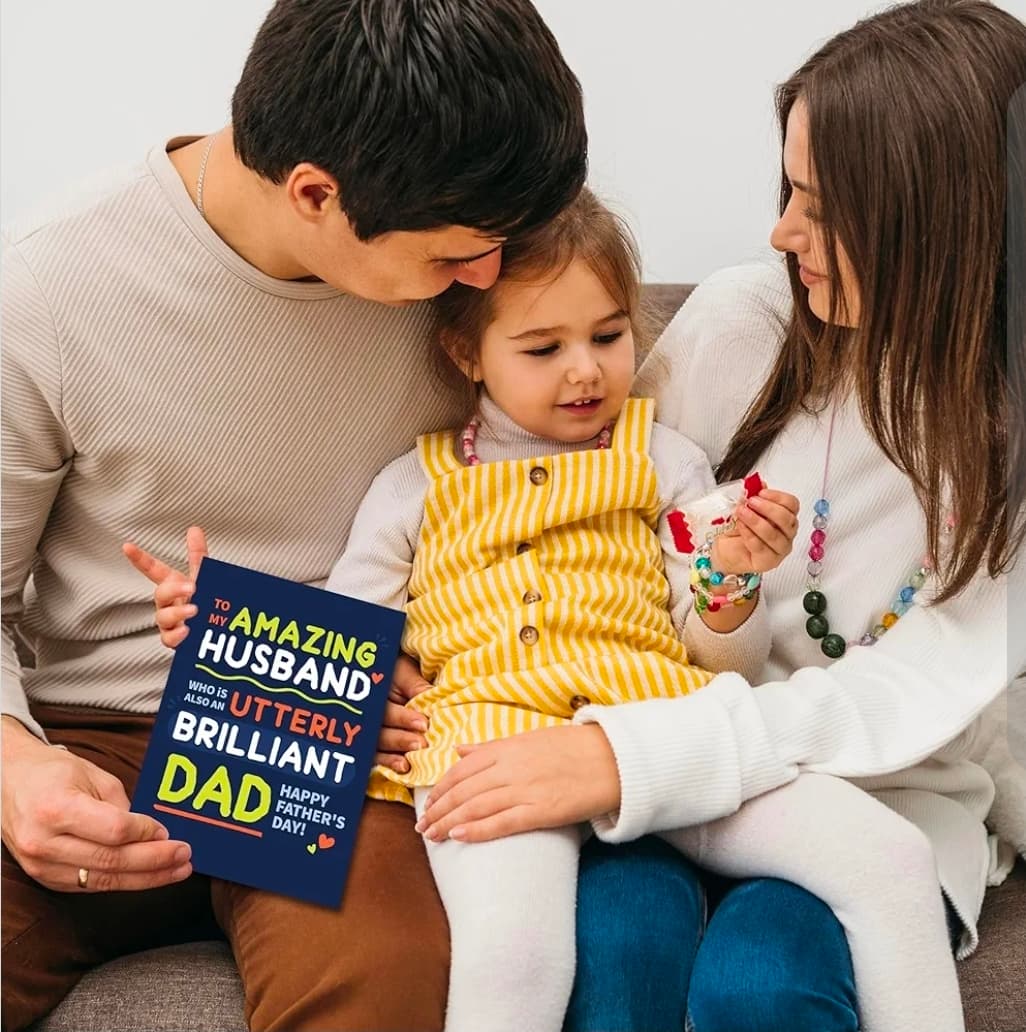 Father's Day Card for Husband with Heartfelt Message - Thumbnail 4