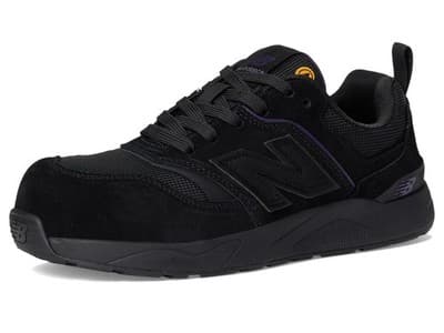 New Balance Elite SD10 Composite Toe Work Shoes, Women's 10, Black/purple - Image 1