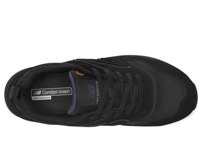 New Balance Elite SD10 Composite Toe Work Shoes, Women's 10, Black/purple - Thumbnail 5