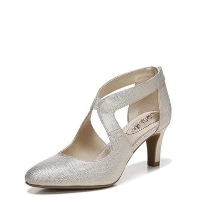 Lifestride Womens Giovanna 2 Pumps Platino, Gold, size 9 - Image 1