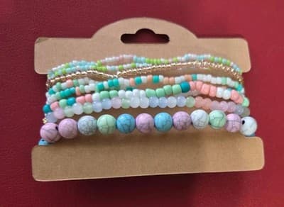 Beaded Bracelets for Women,Bohemian Stackable Style - Thumbnail 7