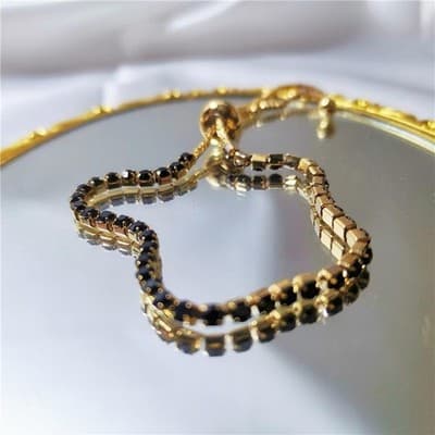 Women's Crystal Rhinestone Bracelets - Thumbnail 6