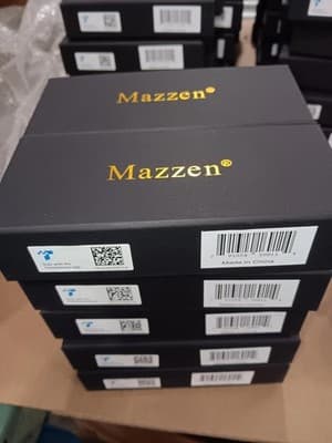 Mazzen Polarized Sunglasses, Black Grey Lenses with Black Frame - Thumbnail 7