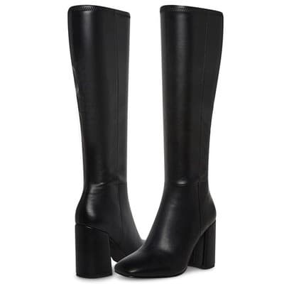 SOVANYOU Black Knee High Boots, 6 - Image 1