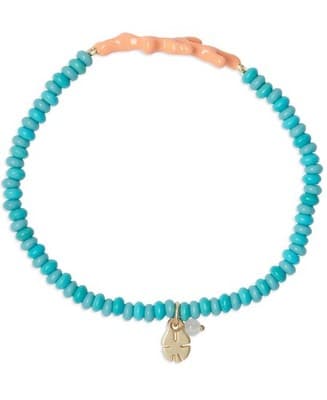 Lucky Brand Turquoise Summer Bracelet Set, Gold, One Size - Thumbnail 5