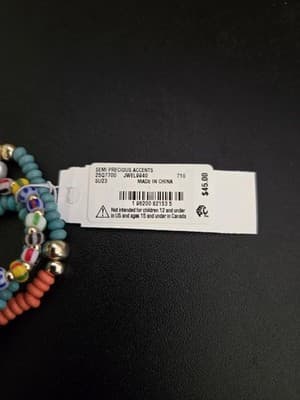 Lucky Brand Turquoise Summer Bracelet Set, Gold, One Size - Thumbnail 3