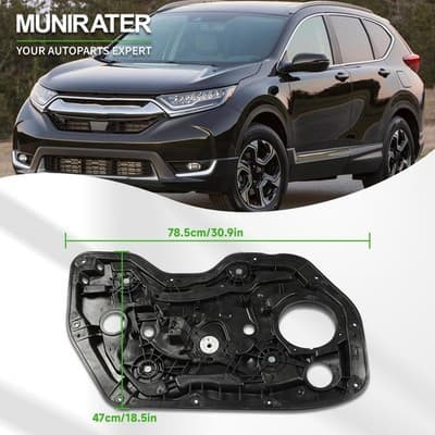 Power Window Regulator w/o Motor Replacement for Elantra 2011-2016 Front Left - Image 1