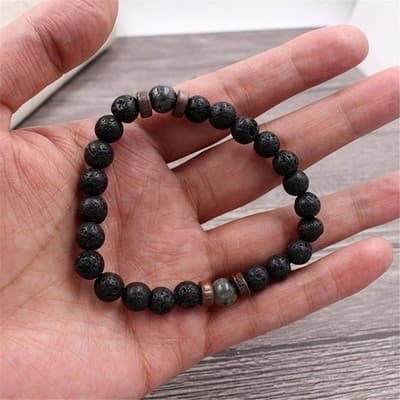 Lava Rock Bead Bracelets - Thumbnail 3