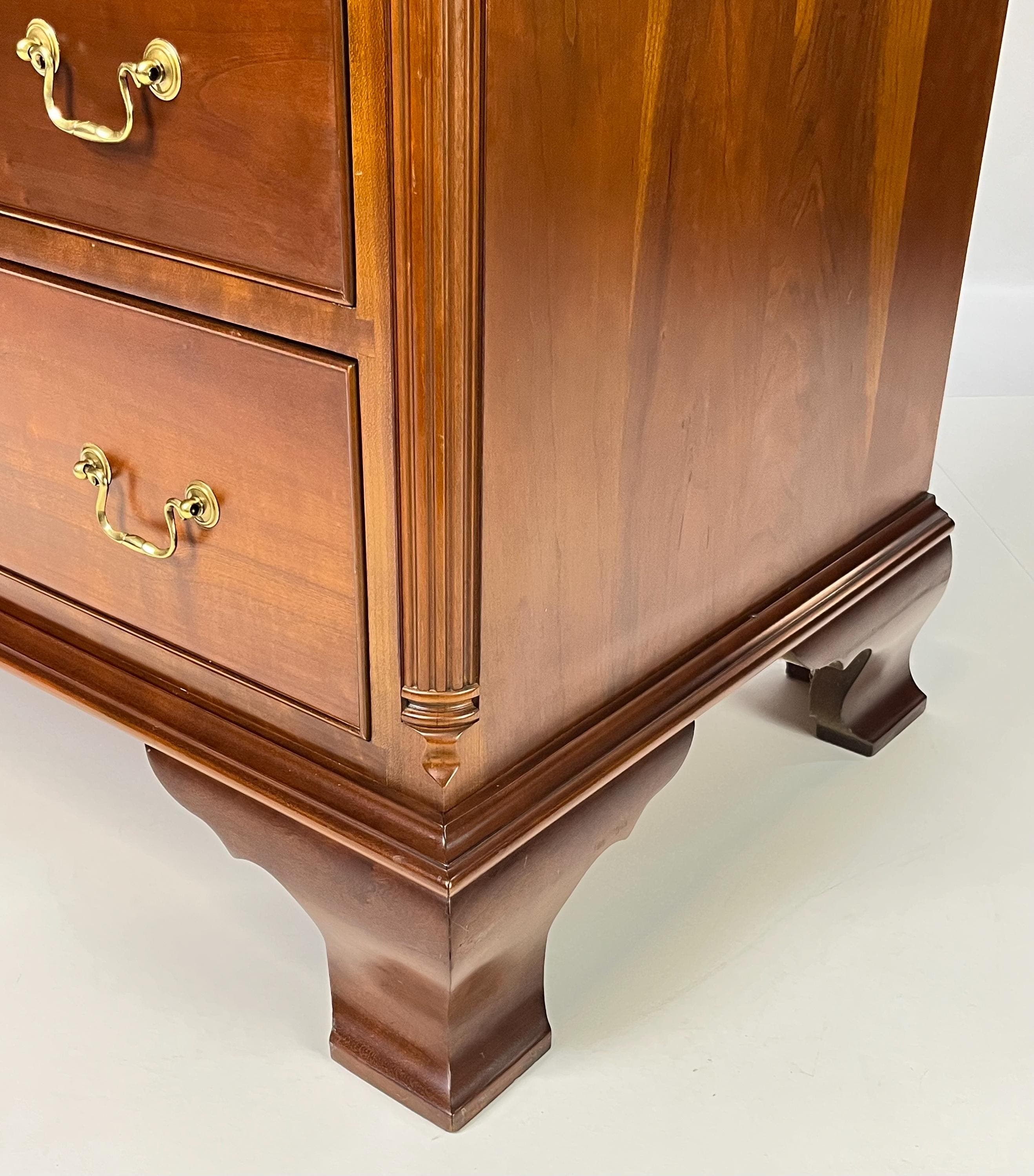 Waterford Furniture Makers Solid Cherry Bachelor’s Chest - Thumbnail 11