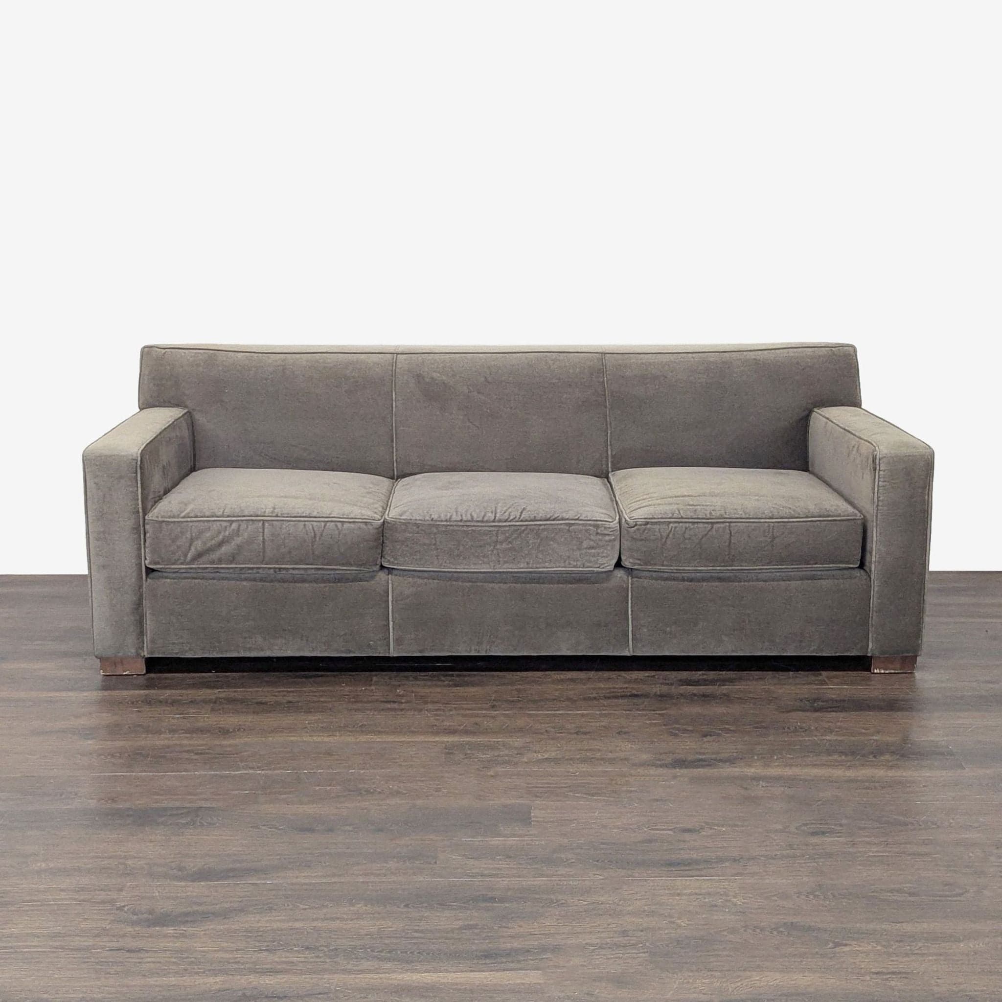 Room & Board 3-Seat Gray Sofa - Image 1