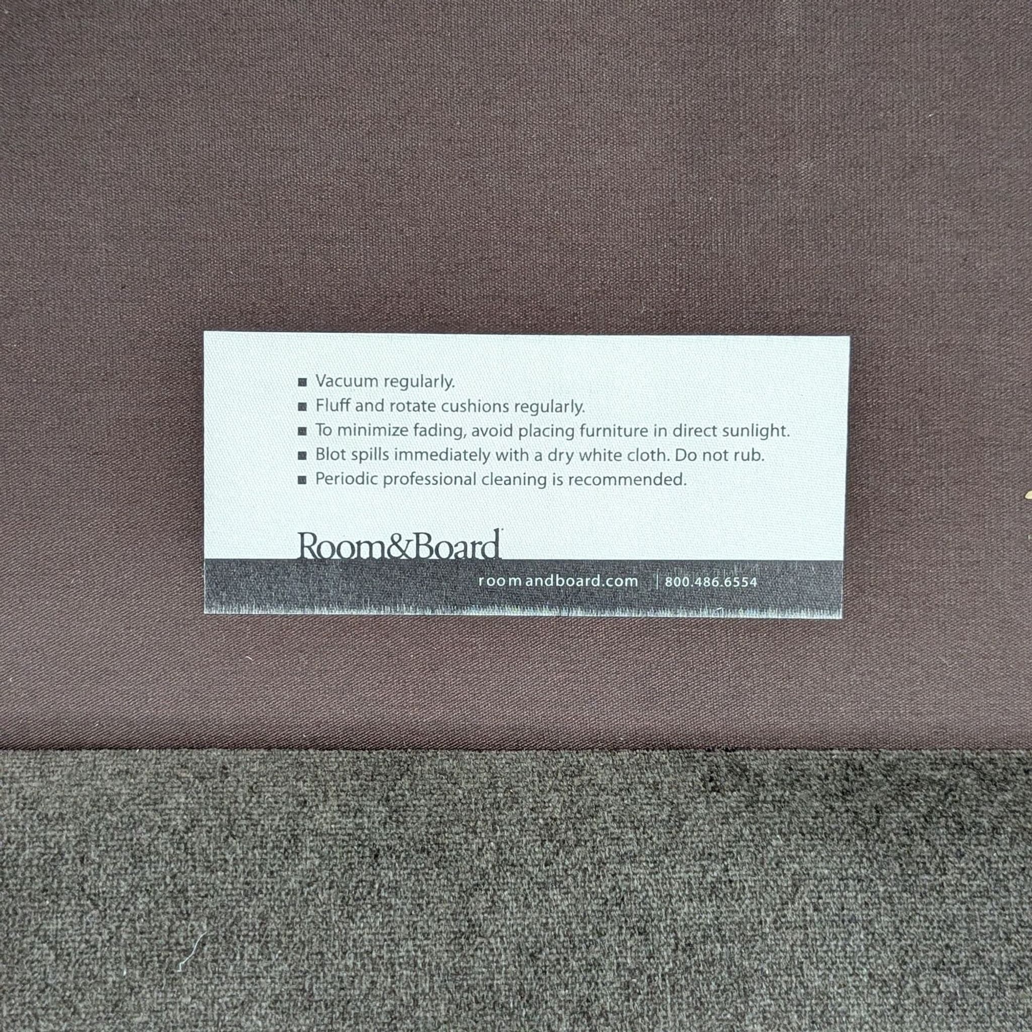 Room & Board 3-Seat Gray Sofa - Thumbnail 7