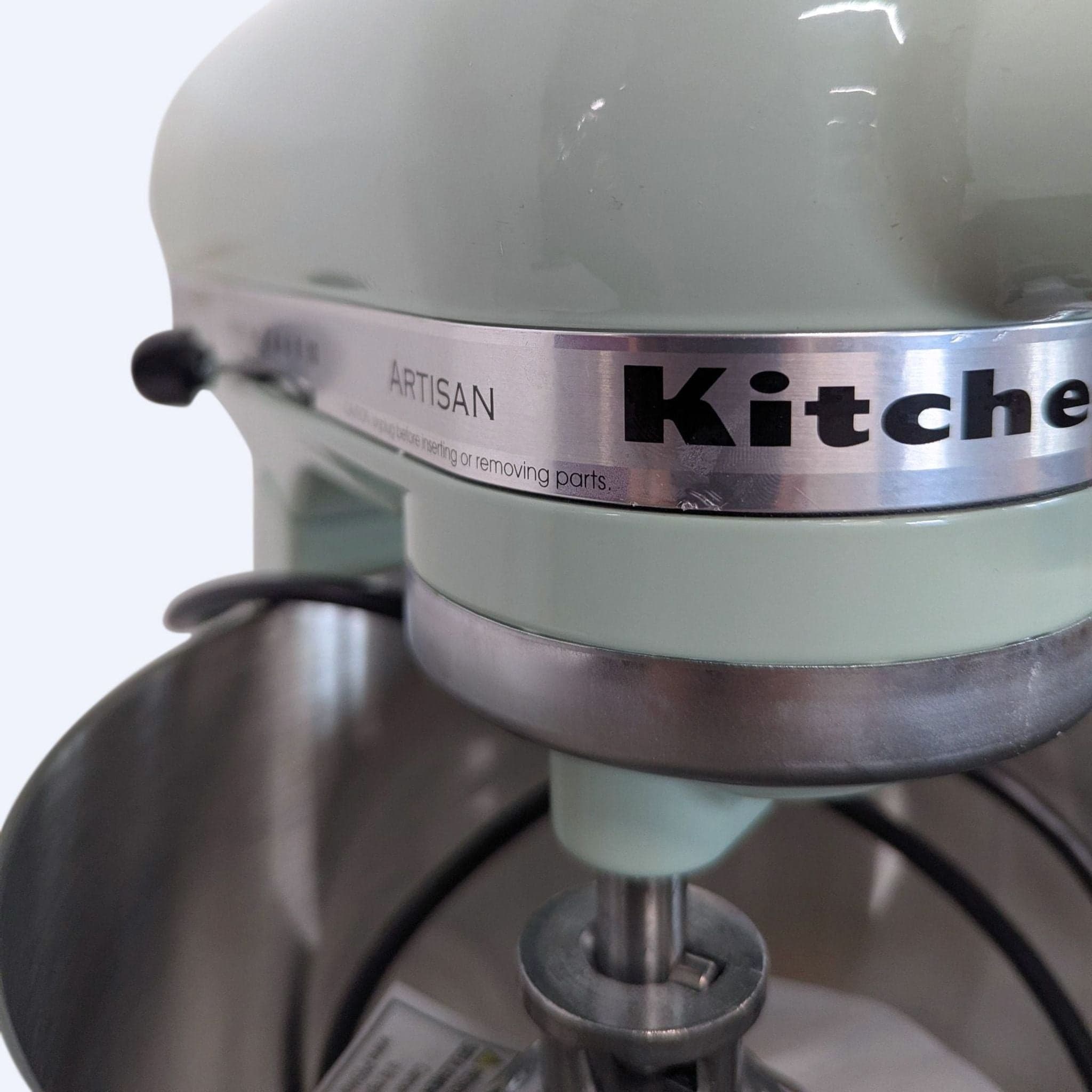KitchenAid Artisan Stand Mixer with Stainless Steel Bowl - Mint Green - Thumbnail 5