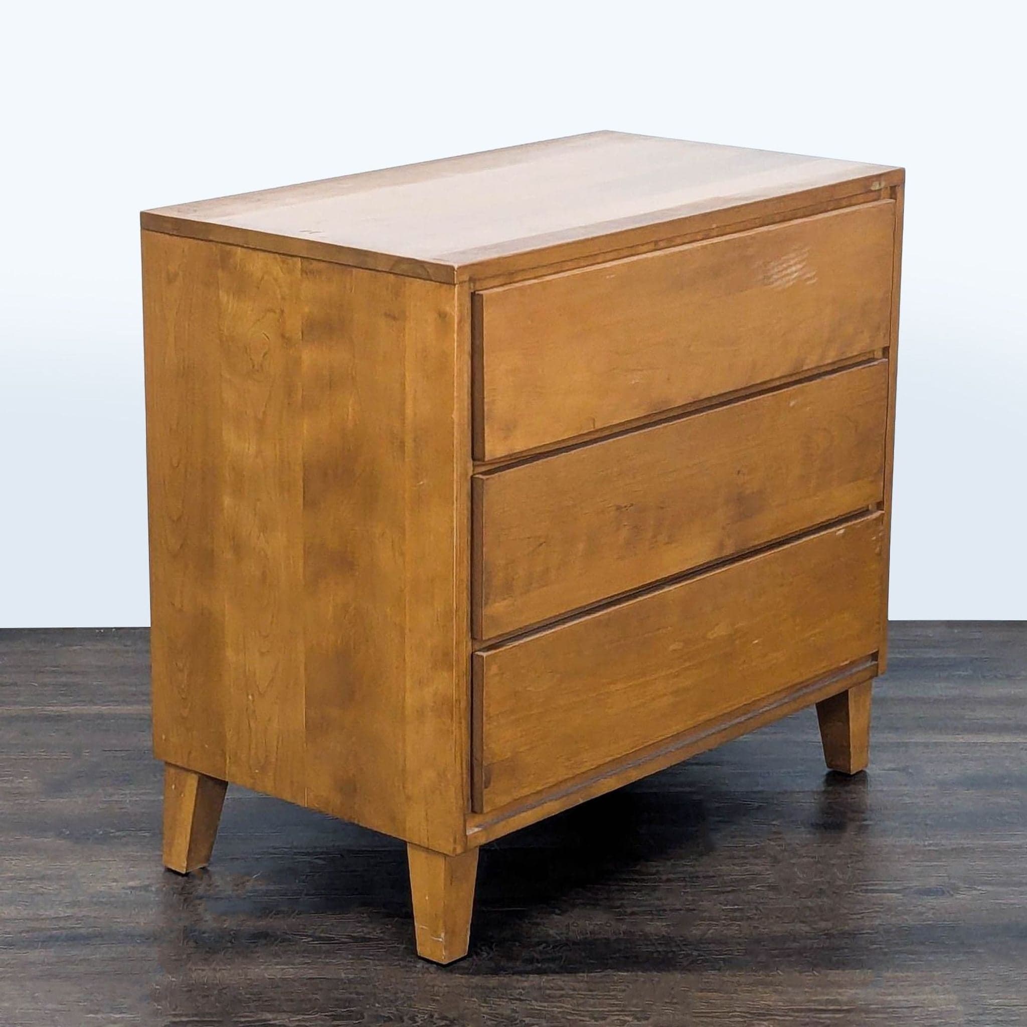 Conant Ball Vintage 3-Drawer Solid Wood Dresser - Mid Century Modern Style - Thumbnail 3