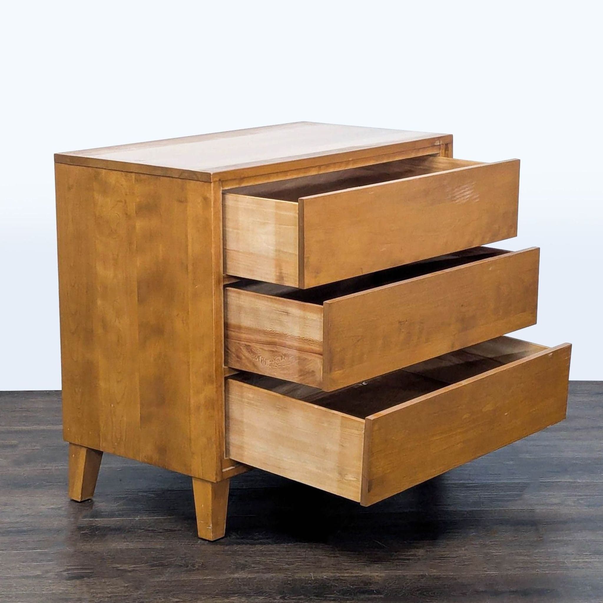 Conant Ball Vintage 3-Drawer Solid Wood Dresser - Mid Century Modern Style - Thumbnail 2